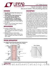 LTC1068-Series datasheet pdf Linear Technology